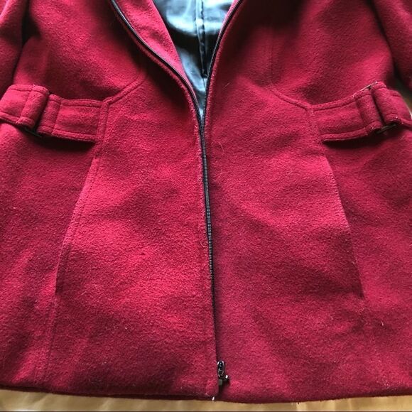 Fleet Street Pea Coat Red PS - Picture 6 of 6